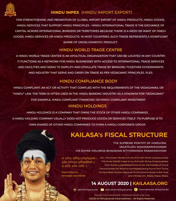 August 14 2020 Nithyanandapedia