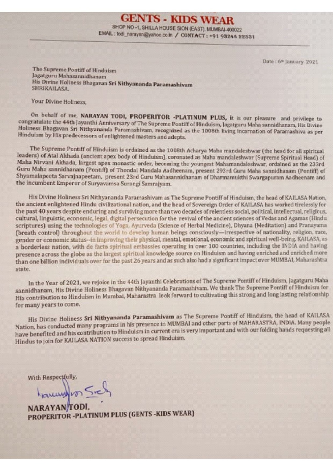 India---Shri.-Narayan-Todi---6-Jan-2021-(Proclamation)-1a52cSa1bbSFsi9yyf1KJoGDVRa8GGI0A.pdf