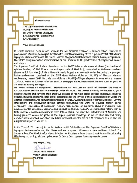 File:Mauritius---Mrs-Sharmila-Thakoor---10-Mar-2021-(Proclamation)-1vxCIxViHWWPIloBYwn8vyqNqiUkuNrp3.pdf