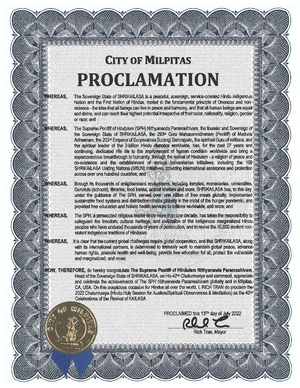 Proclamation from Mayor Rich Tran - City of Milpitas, California, USA.pdf