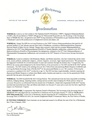 Proclamation from the City of richmond, virginia.pdf
